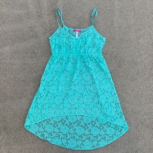 Victoria’s Secret High-Low Lace Coverup - Mint